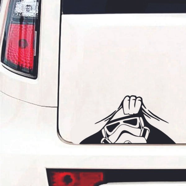 Calco Star Wars Para Auto