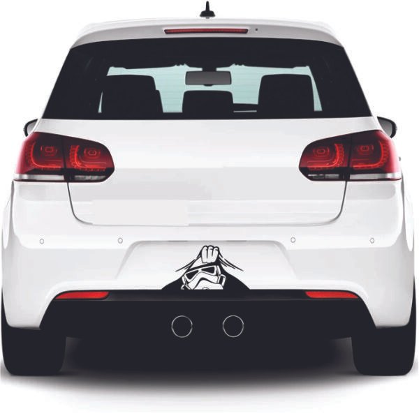 Calco Star Wars Para Auto - Imagen 2