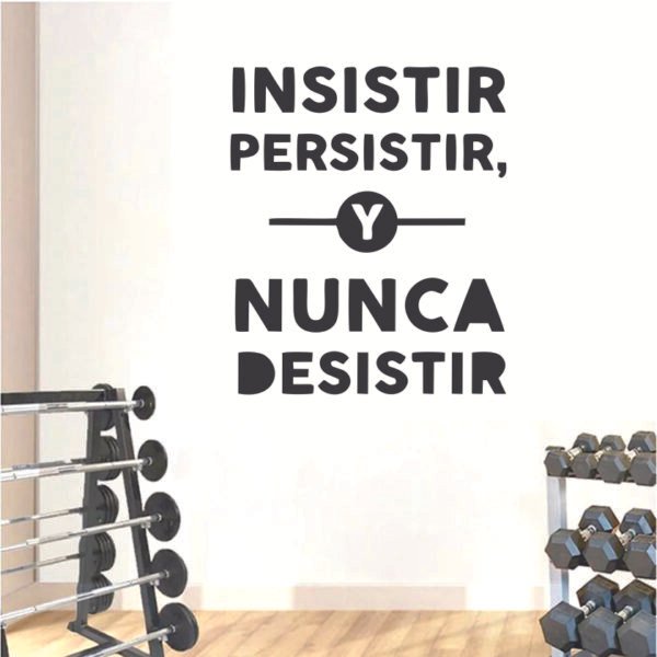 Insistir, Persistir