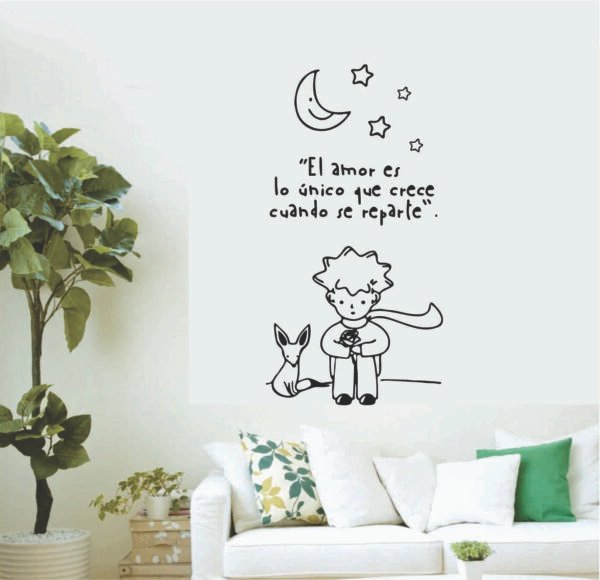 El Principito - Adhesivo Decorativo