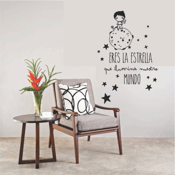 El Principito - Adhesivo Decorativo