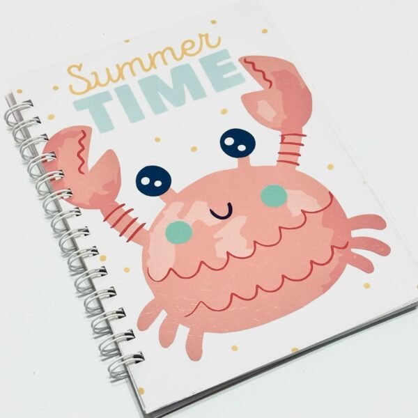 Cuaderno Cangrejo - hojas lisas