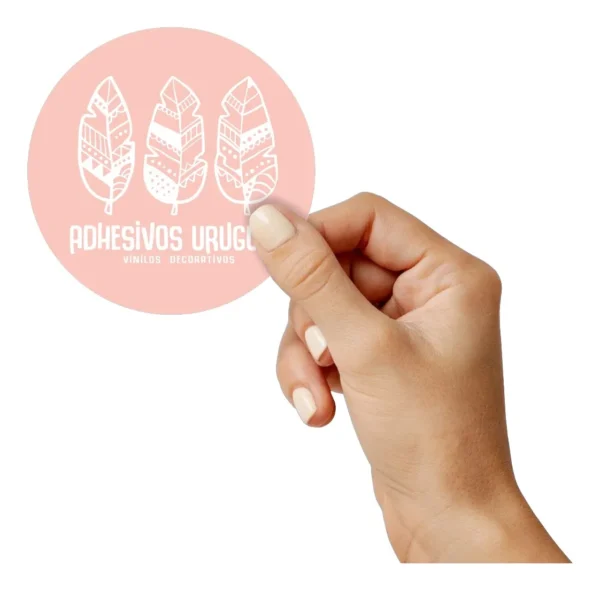 Stickers Personalizados 10cm - 50 unidades