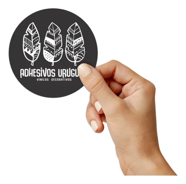 Stickers Personalizados 9cm - 100 unidades