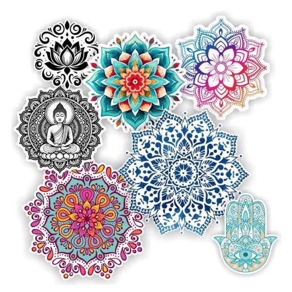 Plancha Tematica Mandalas