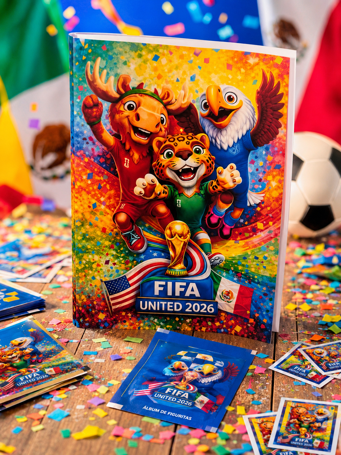 Álbum de figuritas de Uruguay Mundial 2026
