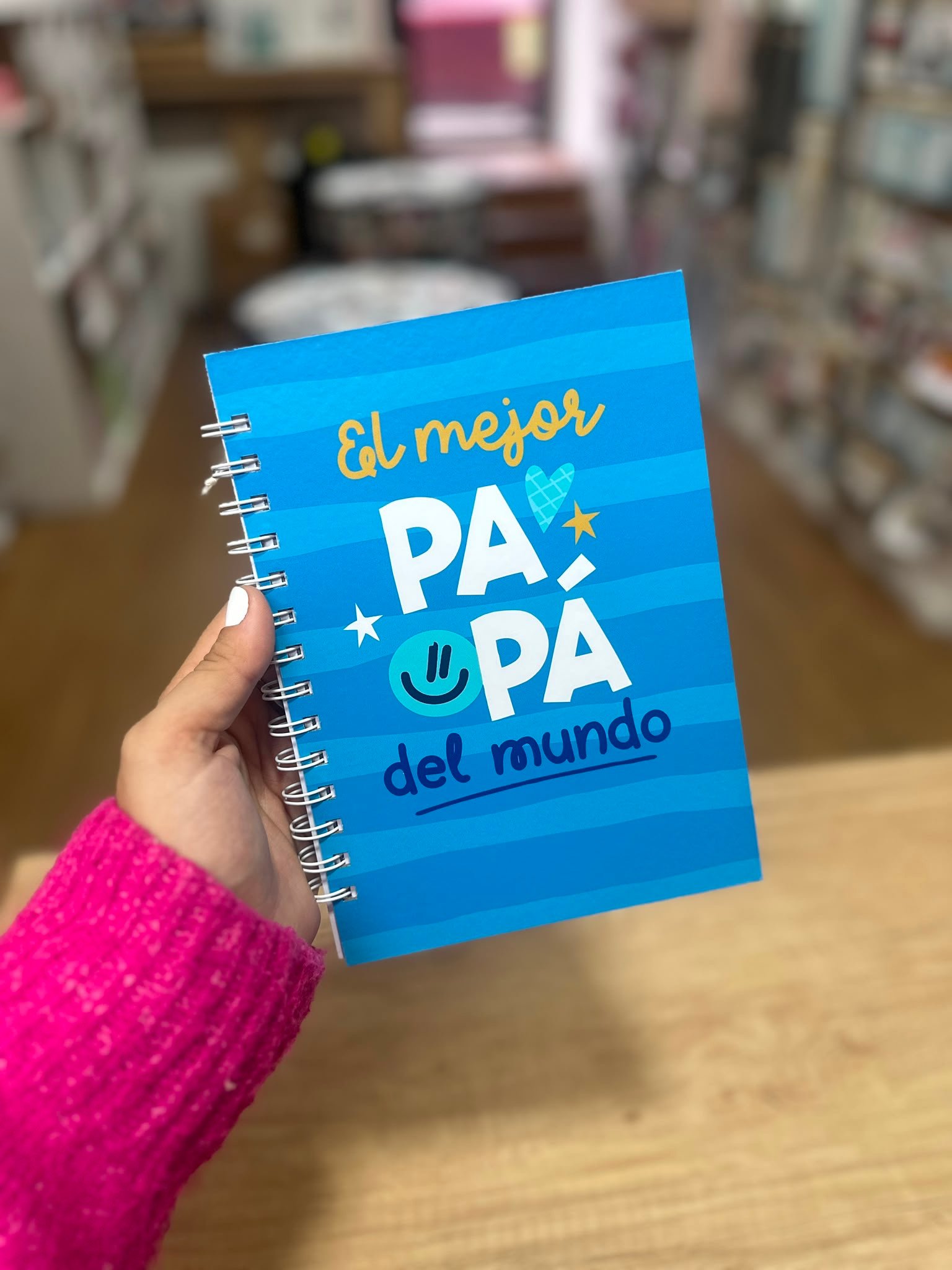 Cuaderno con 100 preguntas para papá