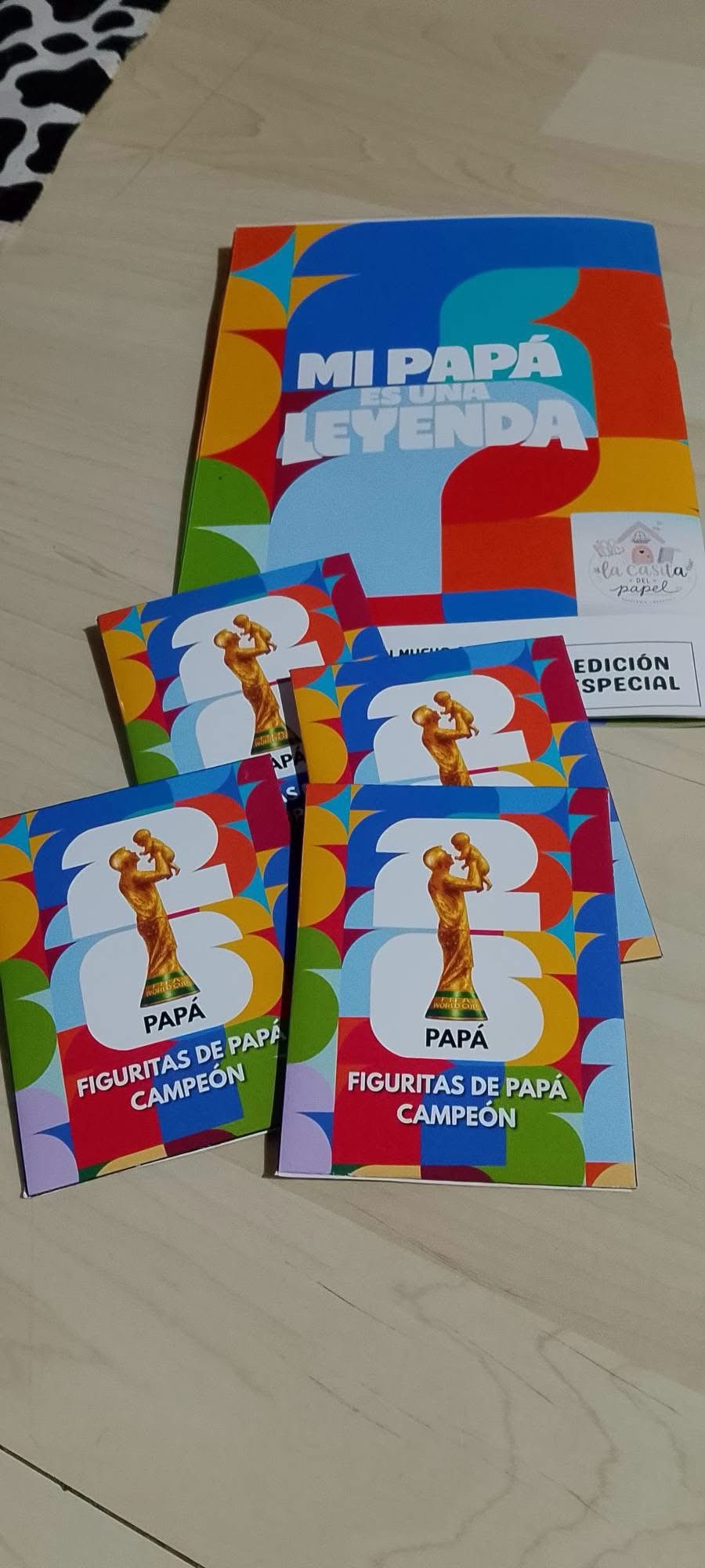Álbum de figuritas del Mundial edición día del padre - Imagen 4
